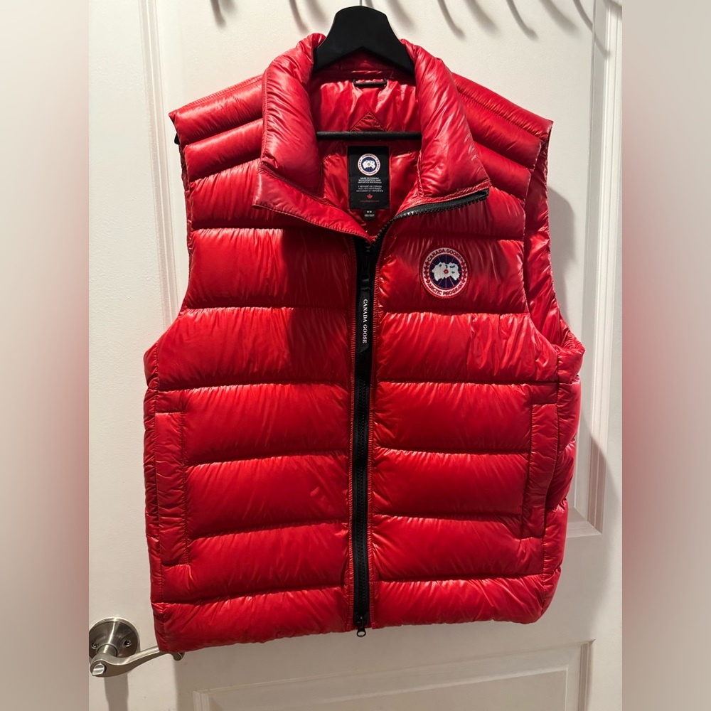 Canada Goose Crofton Vest Men’s Medium 2229M RED